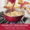 imageRachael Ray Create Delicious Nonstick SauteAll Purpose Pan with Lid 3 Quart  Teal Shimmer teal shimmer blueRed Shimmer