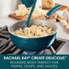 imageRachael Ray Create Delicious Nonstick SauteAll Purpose Pan with Lid 3 Quart  Teal Shimmer teal shimmer blueTeal Shimmer Blue