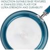 imageRachael Ray Create Delicious Nonstick WokStir Fry PanWok Pan  1425 Inch Teal Blue ShimmerTeal Shimmer Blue