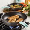 imageRachael Ray Twin Pack Hard Anodized Aluminum Skillet Set 95 ampamp 1175Inch Light BlueLight Blue