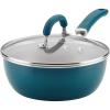 imageRachael Ray Create Delicious Nonstick SauteAll Purpose Pan with Lid 3 Quart  Teal Shimmer teal shimmer blueTeal Shimmer Blue