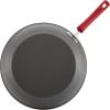 imageRachael Ray  87661 Rachael Ray Brights Hard Anodized Nonstick Cookware Pots and Pans Set 12 Piece Gray with Red HandlesGray with Red Handles