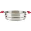 imageRachael Ray 8Piece Aluminum Cookware Set Teal ShimmerRed Shimmer