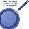 imageRachael Ray Brights Nonstick Cookware Pots and Pans Set 14 Piece Sea Salt GrayBlue Gradient