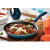 imageRachael Ray Brights Nonstick Cookware Pots and Pans Set 14 Piece Sea Salt GrayMarine Blue
