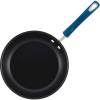 imageRachael Ray Brights Nonstick Cookware Pots and Pans Set 14 Piece Sea Salt GrayMarine Blue