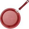 imageRachael Ray Brights Nonstick Cookware Pots and Pans Set 14 Piece Sea Salt GrayRed Gradient