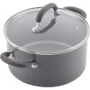 imageRachael Ray Create Delicious Nonstick Cookware Pots and Pans Set 13 Piece Teal ShimmerGray Shimmer