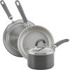imageRachael Ray Create Delicious Nonstick Cookware Pots and Pans Set 13 Piece Teal ShimmerGray Shimmer