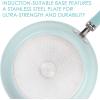 imageRachael Ray Create Delicious Nonstick Cookware Pots and Pans Set 13 Piece Teal ShimmerLight Blue Shimmer