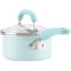 imageRachael Ray Create Delicious Nonstick Cookware Pots and Pans Set 13 Piece Teal ShimmerLight Blue Shimmer