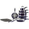 imageRachael Ray Create Delicious Nonstick Cookware Pots and Pans Set 13 Piece Teal ShimmerPurple Shimmer