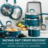 imageRachael Ray Create Delicious Nonstick Cookware Pots and Pans Set 13 Piece Teal ShimmerTeal Shimmer
