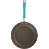 imageRachael Ray Cucina Hard Anodized Nonstick Cookware Pots and Pans Set 12 Piece Gray with Blue HandlesGray with Blue Handles