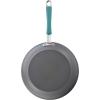 imageRachael Ray Cucina Hard Anodized Nonstick Cookware Pots and Pans Set 12 Piece Gray with Blue HandlesGray with Blue Handles