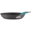imageRachael Ray Cucina Hard Anodized Nonstick Cookware Pots and Pans Set 12 Piece Gray with Blue HandlesGray with Blue Handles