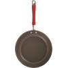 imageRachael Ray Cucina Hard Anodized Nonstick Cookware Pots and Pans Set 12 Piece Gray with Blue HandlesGray with Red Handles