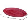 imageRachael Ray Cucina Dinnerware 10Inch x 14Inch Stoneware Oval Platter Cranberry RedCranberry Red