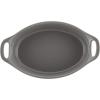imageRachael Ray Solid Glaze Ceramics Bakeware  Baking Pan Oval  25 Quart Gray15 Quart