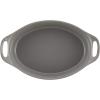 imageRachael Ray Solid Glaze Ceramics Bakeware  Baking Pan Oval  25 Quart Gray25 Quart