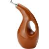 imageRachael Ray Cucina Ceramics EVOO Olive Oil Bottle Dispenser with Spout  24 Ounce RedPumpkin Orange