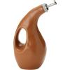imageRachael Ray Cucina Ceramics EVOO Olive Oil Bottle Dispenser with Spout  24 Ounce RedPumpkin Orange