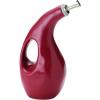 imageRachael Ray Cucina Ceramics EVOO Olive Oil Bottle Dispenser with Spout  24 Ounce RedCranberry Red