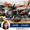 imageRachael Ray Cook  Create Hard Anodized Nonstick Frying PanSkillet with Helper Handle 14 Inch  Black11 Square Deep Griddle Pan