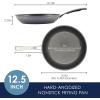 imageRachael Ray Cook  Create Hard Anodized Nonstick Frying PanSkillet with Helper Handle 14 Inch  Black125