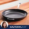 imageRachael Ray Cook  Create Hard Anodized Nonstick Frying PanSkillet with Helper Handle 14 Inch  Black14 Helper Handle