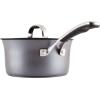 imageRachael Ray Cook  Create Hard Anodized Nonstick Frying PanSkillet with Helper Handle 14 Inch  BlackCookware Set 10 Piece