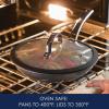 imageRachael Ray Cook  Create Hard Anodized Nonstick Frying PanSkillet with Helper Handle 14 Inch  BlackCookware Set 10 Piece