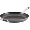 imageRachael Ray Cook  Create Hard Anodized Nonstick Frying PanSkillet with Helper Handle 14 Inch  Black14 Helper Handle
