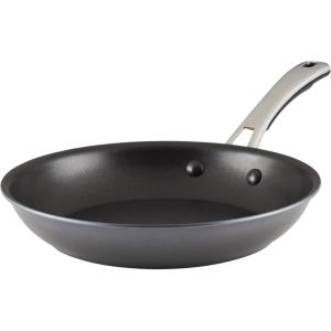 imageRachael Ray Cook  Create Hard Anodized Nonstick Frying PanSkillet with Helper Handle 14 Inch  Black10