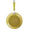 imageRachael Ray Cucina Ceramic Nonstick Pots and Pans Set with Saucepans Saute Frying Pans Stockpot Lids Pan Protectors and Cooking Utensils 13 Piece Non Stick Cookware Set  PeppercornLemon Grass Green