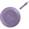 imageRachael Ray Cucina Ceramic Nonstick Pots and Pans Set with Saucepans Saute Frying Pans Stockpot Lids Pan Protectors and Cooking Utensils 13 Piece Non Stick Cookware Set  PeppercornLavender Purple
