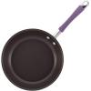 imageRachael Ray Cucina Ceramic Nonstick Pots and Pans Set with Saucepans Saute Frying Pans Stockpot Lids Pan Protectors and Cooking Utensils 13 Piece Non Stick Cookware Set  Marine BlueLavender Purple
