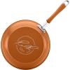 imageRachael Ray Cucina Ceramic Nonstick Pots and Pans Set with Saucepans Saute Frying Pans Stockpot Lids Pan Protectors and Cooking Utensils 13 Piece Non Stick Cookware Set  Marine BluePumpkin Orange