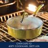 imageRachael Ray Cucina Ceramic Nonstick Pots and Pans Set with Saucepans Saute Frying Pans Stockpot Lids Pan Protectors and Cooking Utensils 13 Piece Non Stick Cookware Set  Marine BlueLemon Grass Green