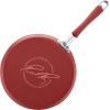 imageRachael Ray Cucina Ceramic Nonstick Pots and Pans Set with Saucepans Saute Frying Pans Stockpot Lids Pan Protectors and Cooking Utensils 13 Piece Non Stick Cookware Set  Marine BlueCranberry Red