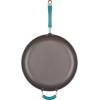 imageRachael Ray 87631T Cucina Hard Anodized Nonstick Skillet with Helper Handle 14 Inch Frying Pan GrayRedAgave Blue