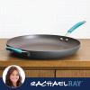 imageRachael Ray 87631T Cucina Hard Anodized Nonstick Skillet with Helper Handle 14 Inch Frying Pan GrayRedAgave Blue