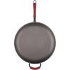 imageRachael Ray 87631T Cucina Hard Anodized Nonstick Skillet with Helper Handle 14 Inch Frying Pan GrayRedCranberry Red