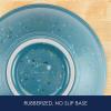 imageRachael Ray Accessories Kitchen Pantryware Multi PurposeSalad ServewareMelamine Garbage Bowl 4 Liters Sea Salt GrayAgave Blue