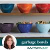 imageRachael Ray Accessories Kitchen Pantryware Multi PurposeSalad ServewareMelamine Garbage Bowl 4 Liters Sea Salt GrayBurgundy