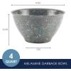 imageRachael Ray Accessories Kitchen Pantryware Multi PurposeSalad ServewareMelamine Garbage Bowl 4 Liters Sea Salt GraySea Salt Gray