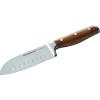 imageRachael Ray Cutlery Japanese Stainless Steel Knives Set with Sheaths 8Inch Chef Knife 5Inch Santoku Knife and 35Inch Paring Knife TealAcacia Wood