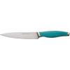imageRachael Ray Cutlery Japanese Stainless Steel Knives Set with Sheaths 8Inch Chef Knife 5Inch Santoku Knife and 35Inch Paring Knife TealAgave Blue