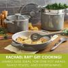 imageRachael Ray Get Cooking Stackable Nonstick Pots and Pans Cookware Set 8 Piece RedGray