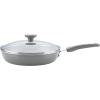 imageRachael Ray Get Cooking Stackable Nonstick Pots and Pans Cookware Set 8 Piece RedGray
